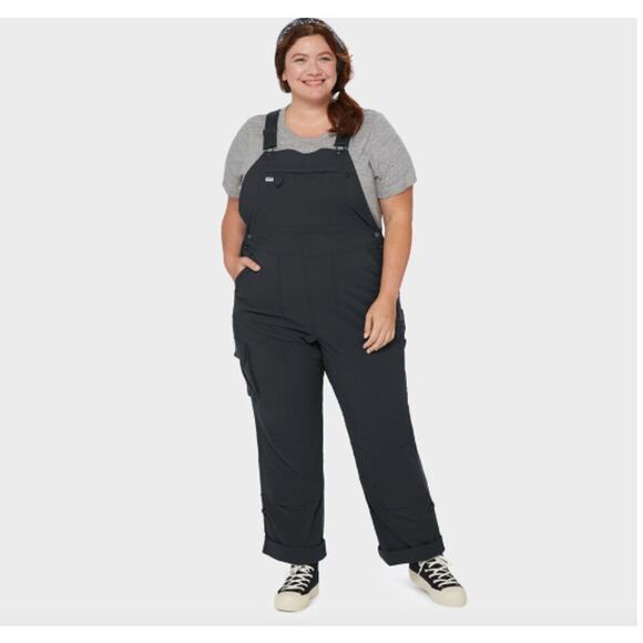 Duluth Trading Co. Women's Plus Heirloom Gardening Bib Overalls 3X x 31 Outdoors - Picture 1 of 6